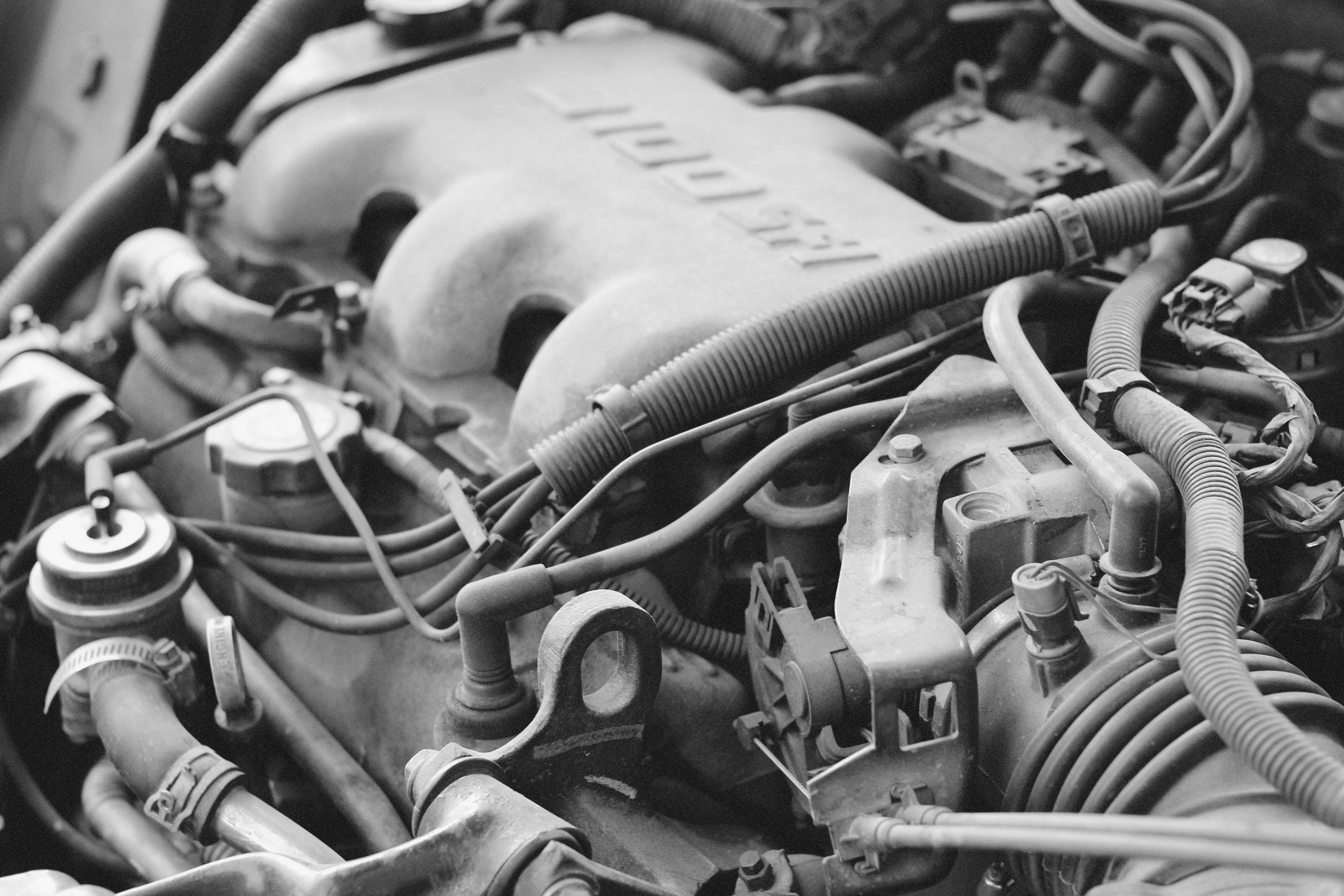 Engine swap in progress